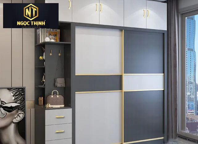 Xưởng Nội Thất Ngọc Thịnh Biên Hòa - TP.HCM - Top 19+ mẫu tủ quần áo gỗ công nghiệp cao cấp chi tiết nhất